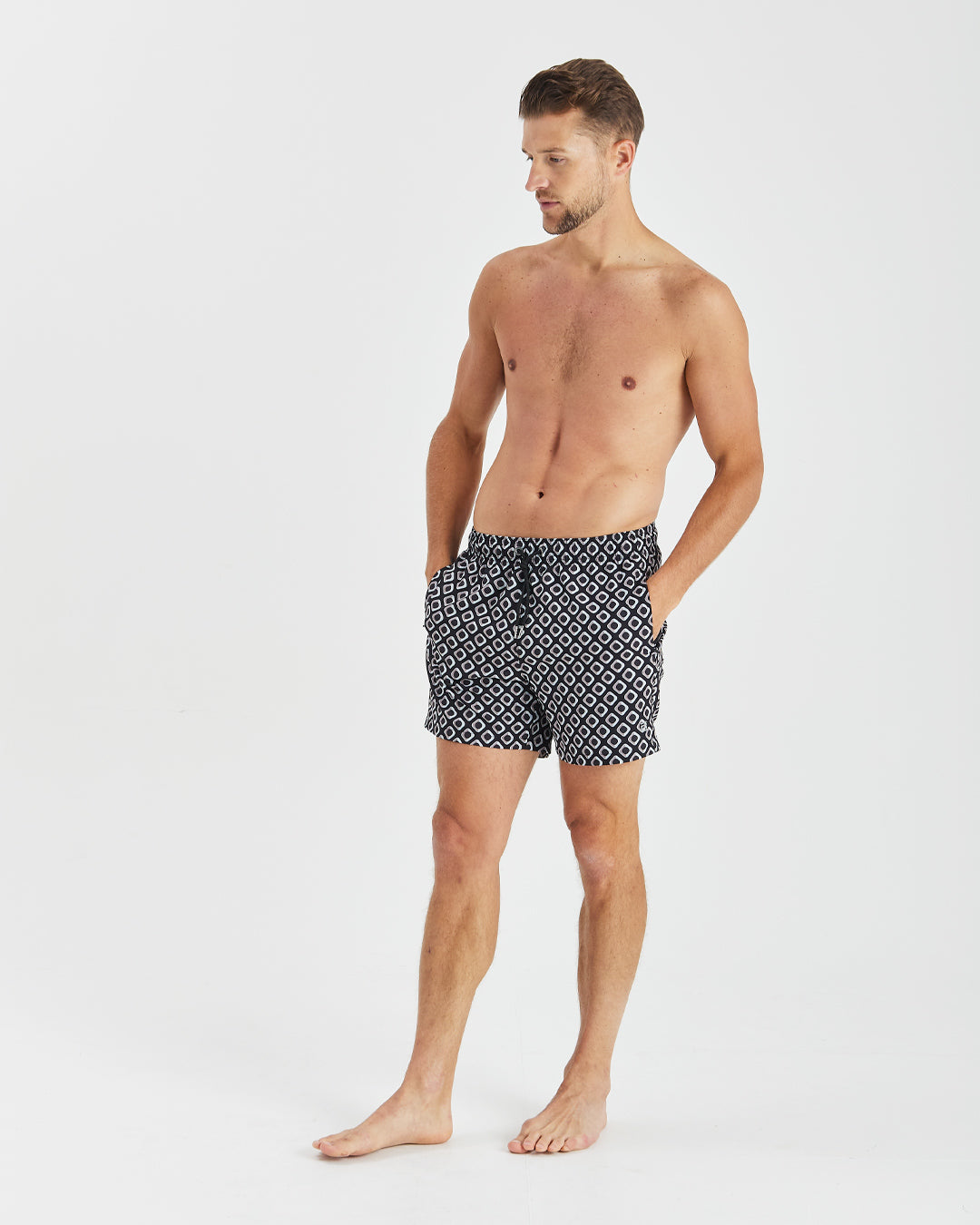 The Swim Short Dubai Micro Pattern